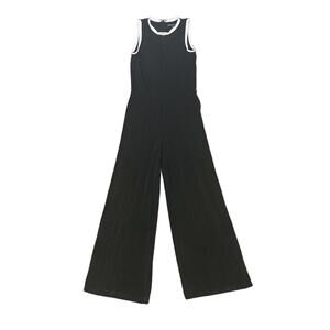 Lauren Ralph Lauren‎ Wide-Leg Jumpsuit Sleeveless Size Small Black